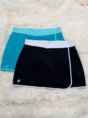 Lands’ End Blue Athletic Skort Bundle